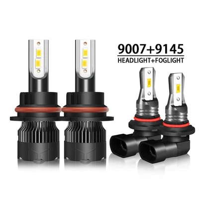 For 2001-2007 Dodge Grand Caravan LED Headlight Bulbs Hi/Lo Fog Light 6000K - Image 1 of 4
