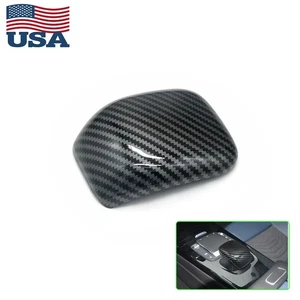 Carbon Fiber Gear Shift Head Trim For Mercedes Benz A-Class 2018-2022 - Picture 1 of 12
