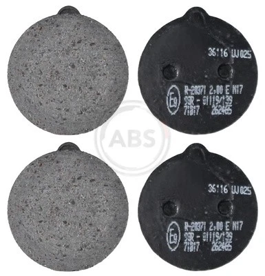 A.B.S. 36116 Brake Pad Set, disc parking brake for CITROEN - Imagem 1 de 3