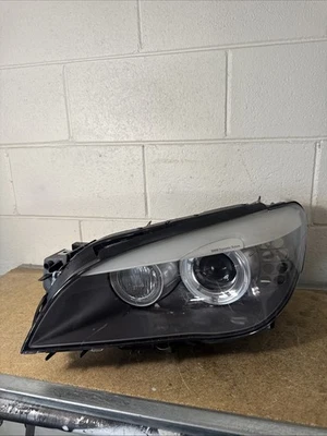 09-12 BMW F02 740I 750I 760I FRONT LEFT DRIVER  SIDE DYNAMIC XENON HEADLIGHT OEM - Image 1 of 4