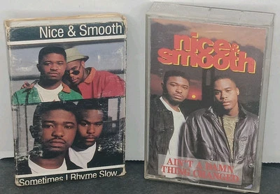 Cassette Tapes Nice & Smooth  Ain’t A Damn Thing Changed & Sometimes I Ryme Slow Foto 1 de 4