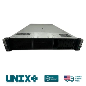 HP DL380 Gen10 8 SFF 2.5" 2x Gold 5120 2.20GHz = 28 Cores 128GB DDR4 P840 RAID - Picture 1 of 5