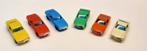 Vintage Tyco HO 1:87 1968 Camaro & AMC AMX Lot of 6 Cars - Picture 1 of 7