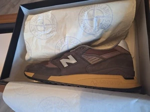 New Balance 998 x Stone Island Raso Gommato Made In USA 44.5 / 10.5 - Bild 1 von 4