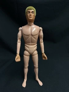 VINTAGE ACTION MAN with Blonde flocked hair Eagle Eyes - NICE EXAMPLE - Picture 1 of 11