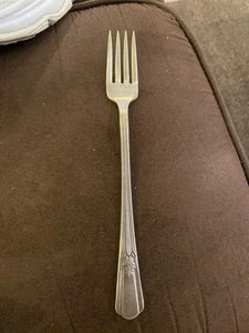 Antike WM Rogers MFG. Co. AA IS Silber Gabel Silberbesteck Besteck - Bild 1 von 3