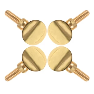 4pcs Saxophone Neck Screws Brass Replacement Parts for Tenor Alto Sax - Picture 1 of 12