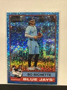 Bo Bichette 2025 Topps Heritage Light Blue Sparkle #443 Blue Jays - Picture 1 of 10
