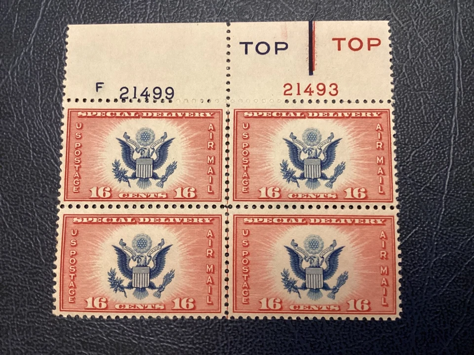 ICOLLECTZONE  US CE2 type 4 XF NH plate block (A900) - Image 1 of 2