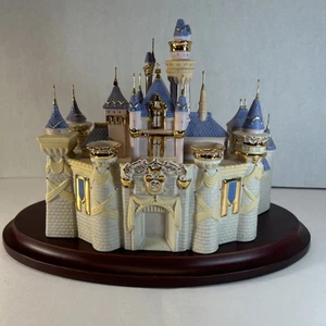 Lenox Disneyland 50th Anniversary Jeweled Sleeping Beauty Castle - Picture 1 of 15