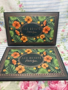 Paleta de sombras de ojos Ace Beauté Nostalgia 15 tonos brillantes colores llamativos nueva - Imagen 1 de 4