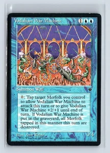 VODALIAN WAR MACHINE – MTG Magic the Gathering Card – Fallen Empires – Rare - Picture 1 of 6