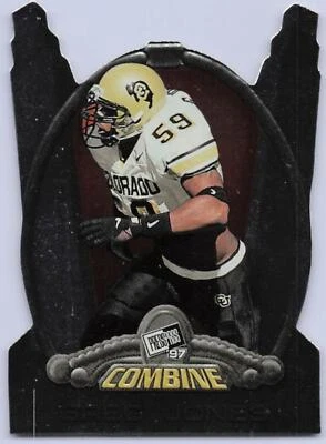 1997 PRESS PASS COMBINE DIE CUT #36 GREG JONES NM-MT - Image 1 of 2