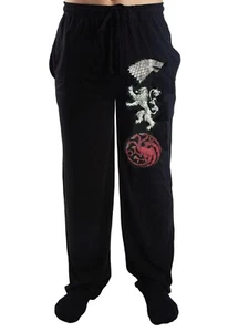 Game Of Thrones House Symbols Men's Lounge, Sleep Pj Pants NWT - Picture 1 of 3