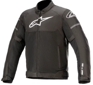 Alpinestars T-SPS Black Air Textile Motorcycle Jacket New - Picture 1 of 2
