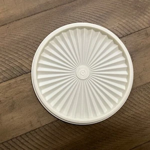 "Tupperware 806 Deckel Kanisterdeckel 7"" Rund Instant Starburst Ersatz 7,5"" - Bild 1 von 3