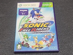 Microsoft XBOX360 SEGA Sonic Free Riders Retro Game Korean Version for Console - Picture 1 of 5