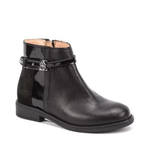 SCARPE STIVALETTO BAMBINA RAGAZZA MAYORAL 46019 51 BOTIN PELLE ORIGINALE AI NEW - Picture 1 of 4