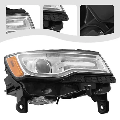 For 2014-2021 Jeep Grand Cherokee Xenon/HID Headlight Headlamp Passenger Side RH - Image 1 of 4