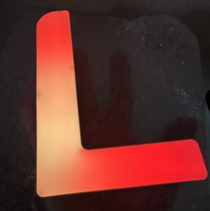 LED Letter Light - Initial L Boxed - Picture 1 of 9
