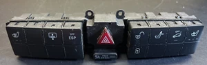 06-09 INTERRUPTOR DE CONTROL DE LUZ DE PELIGRO ASIENTO TÉRMICO MERCEDES W211 E350 CAMBIADOR DE CD B2 - Imagen 1 de 9