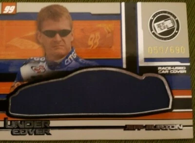 2004 PP Eclipse SILVER Under Cover Card UCD15 - JEFF BURTON Serial# 050/690 MINT - Image 1 of 3