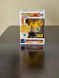 Funko Pop! Animation Dragonball Super SSJ FUTURE TRUNKS #318 HOT TOPIC EXCLUSIVE - Picture 1 of 6