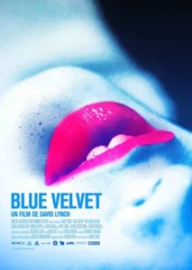 BLUE VELVET Affiche Cinéma ROULEE 60 x 40 cm Movie Poster DAVID LYNCH - Imagen 1 de 1