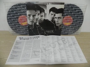 NKOTB - Face The Music 1994 KOREA Vinyl 2 LP New Kids On The Block W/INSERT - Picture 1 of 6