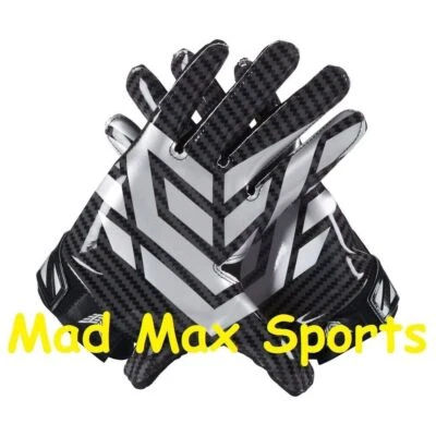 Megatron CALVIN JOHNSON Detroit LIONS Nike CJ81 Vapor JET 2.0 NFL GLOVES Size XL - Image 1 of 2