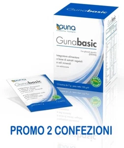 GUNABASIC Integratore alimentare acido/base  ►PROMOBIPACK◄ 15+15 Bustine da 7 g. - Imagen 1 de 1