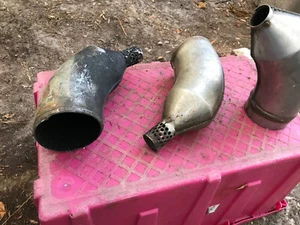 1992-1998 KAWASAKI EXHAUST PIPE 750 ss xi ssxi STS ST Muffler 750xi customize - Picture 1 of 5