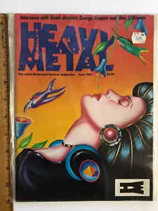 Rivista di fumetti heavy metal giugno 1985 - Foto 1 di 2