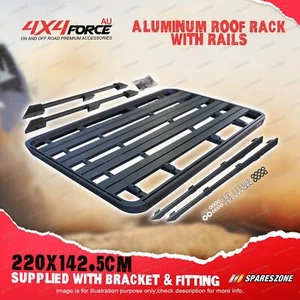 220x142.5cm Roof Rack Platform & Rails & Bracket for Toyota Landcruiser 300 - Picture 1 of 2