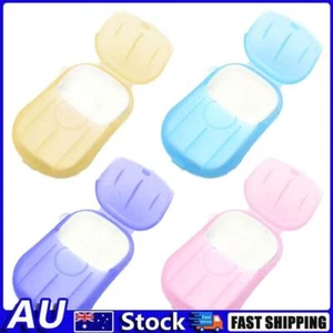 20pcs/Box Disposable Soap Papers Portable Travel Hand Washing Scented Slice - Picture 1 of 6