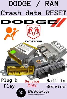 Dodge/RAM Module Reset SRS Crash DATA Clear MISMO DÍA Turn-around Devolución Foto 1 de 4