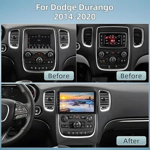 4+64 GB para Dodge Durango 2014-2020 Android 13 estéreo de coche GPS navegación radio Carplay - Imagen 1 de 23