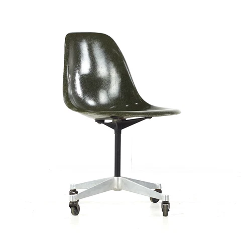 Eames for Herman Miller Mid Century Fiberglass Wheeled Shell Chair Cover