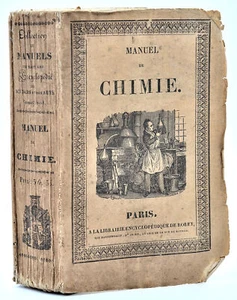 Manuel-Roret, A.D. Vergnaud : MANUEL DE CHIMIE. 1834 - Picture 1 of 4