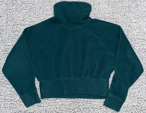 Old Navy Active Kids Girls S 6-7 Fleece Turtleneck Pull Over Sweatshirt - Picture 1 of 10