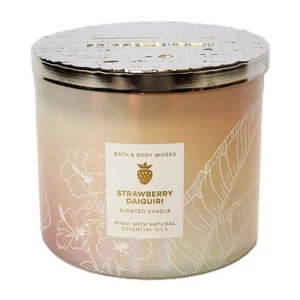 Bath and Body Strawberry Daiquiri 3-Wick Scented Candle 14.5 oz - Picture 1 of 2
