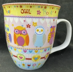 Owls By Creative Tops Ltd. Owl Coffee Mug Multicolored Novelty Owl Cup - Picture 1 of 4