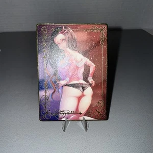 Nezuko Panties Demon Slayer Goddess Story Gold Metal Anime Waifu Card Spicy GP - Picture 1 of 2