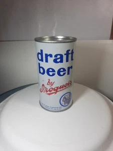 Iroquois Draft Beer Can Flat Top Steel Unopen - Picture 1 of 8