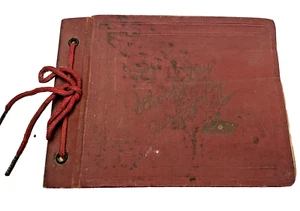 Autogrammbuch 1930er Douglas County Nebraska NE viele Namen Genealogie Geschichte - Bild 1 von 12