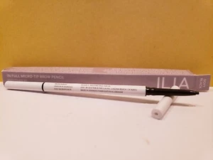 Ilia ~ In Full Micro-Tip Brow Pencil ~ "Soft Black" ~ NIB - Picture 1 of 2