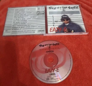 EAZY-E STR8 OFF THA STREETZ CD 1995 OG PRESS DR. DRE RUTHLESS N.W.A. RARE  - Bild 1 von 2