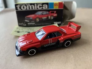 VERY RARE VINTAGE TOMICA 1/68 NISSAN SKYLINE SILHOUETTE FORMULA CAR MODEL JAPAN - Picture 1 of 12