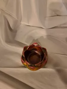 Handmade Epoxy Tea Light Candle Holder - Picture 1 of 2