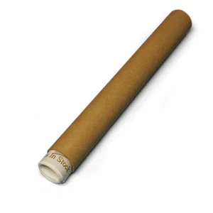 25 Kraft Mailing Tubes, 2x12 inch with caps - Picture 1 of 1